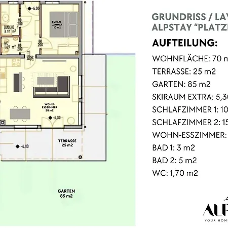 Alpstay Nockalmbahn Apartmán *